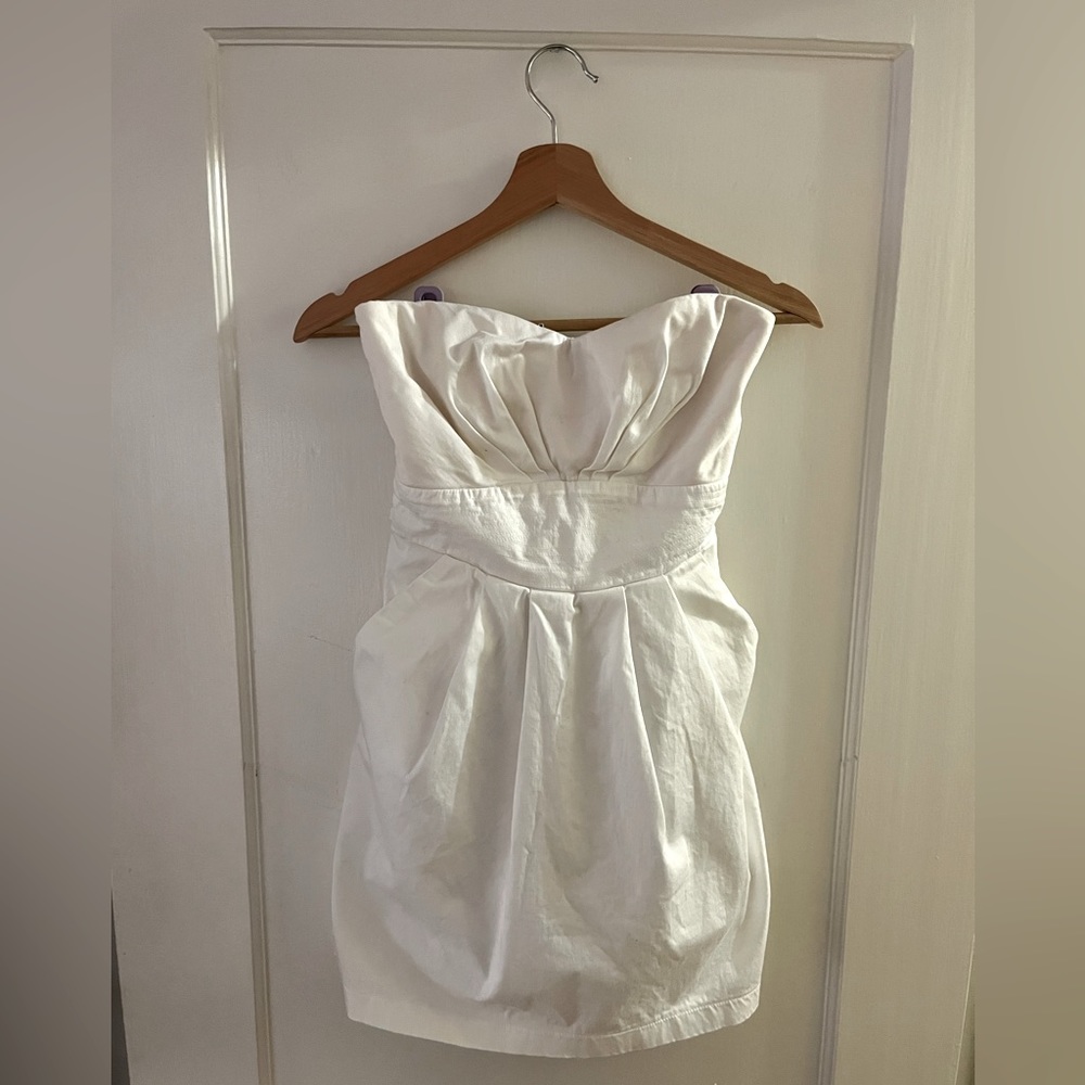 White Denim Trixxi Mini Dress